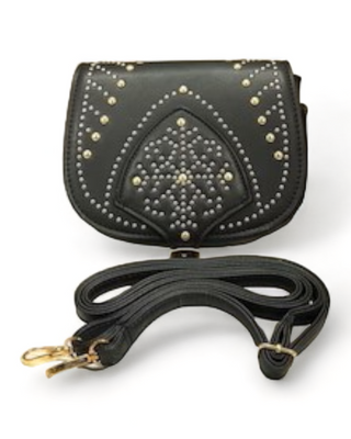 Embellished Saddlebag Crossbody