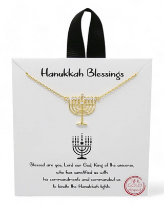 Menorah Necklace