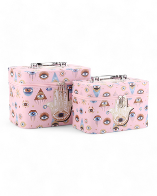 Evil Eye Cosmetic Makeup Case