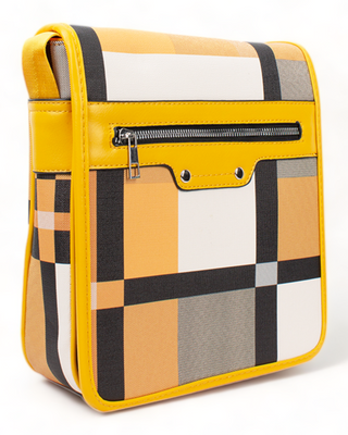 Checkered Crossbody Bag
