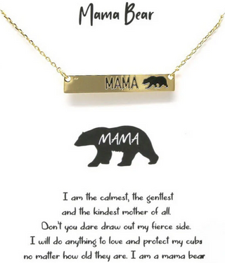 Mama Bear Neckalce