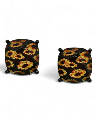 Sunflower Stud Earrings