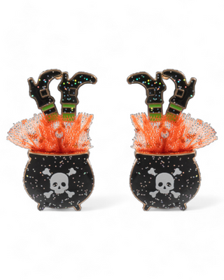 Witch in the Cauldron Earrings
