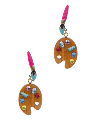 Artist Palette Earrings