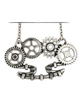Mechanical "Brass Knuckle" Necklace