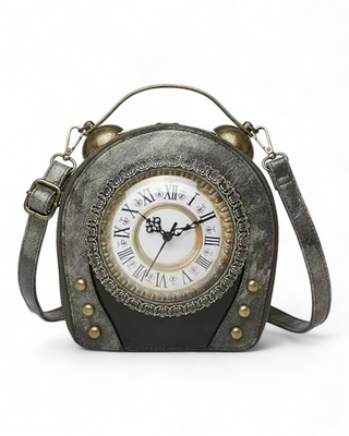 Steampunk Clock Crossbody Bag