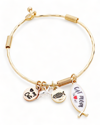 Cat Charm Bracelet